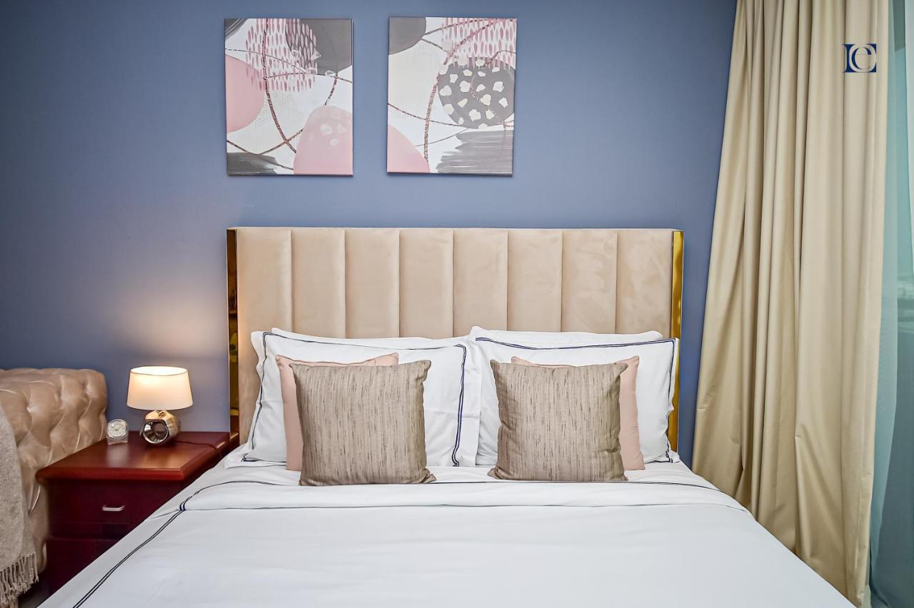 Luxury Escapes - Modern Studio Apt - Metro, Beach & Mall Mins Away Dubái Exterior foto